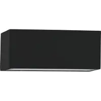 Eglo 900885 SPONGANO LED Applique murale/plafonnier d'extérieur 2x5W Noir Couleur de lumière réglable IP65