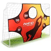 Neo-Sport But de football 245 x 155 x 80 cm + tapis de cible