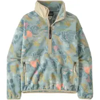 Patagonia - Polaire à col montant zippée - W's Synch Marsupial Moon Tripper Virtually Blue pour Femme - Taille XS - Bleu