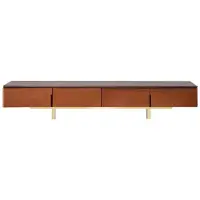 Xl Moebel Gmbh tv stand orange matériel bois style moderne salon 200cm armoires