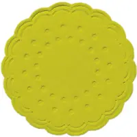 Duni 250 TRAPPE À CELLULES. 8LG 7,5CM KIWI (8x)