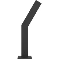 Eglo LED Lampe de socle Ugento noir 36 x 15 cm blanc chaud