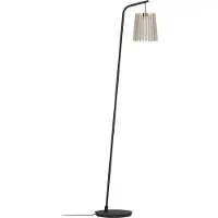 Eglo Lampadaire FATTORIA Acier noir E27 1X25W L:49.5cm L:20cm H:170cm avec interrupteur à pédale