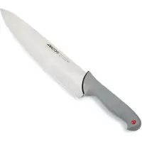 Arcos Couteau de chef couleur - Prof 241200 acier inoxydable nitrum et mangue ergonomique polypropylène et 30 cm de lame, vitrine