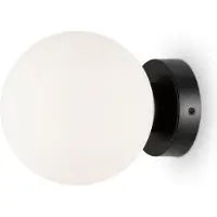 Maytoni Basic form Applique, lampe murale E14 Noir mat 15cm (E14)