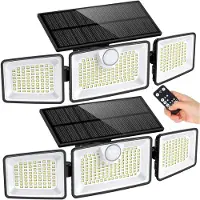 Lumisky Kit comprenant 2 projecteurs solaires GLEAMAX 850lm