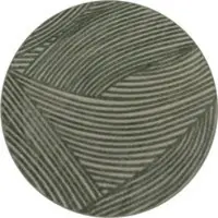 Tapis.fr Tapis d'intérieur & extérieur Cotara vert 160 cm rond