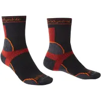 Bridgedale Midweight T2 Merino Sport Crew Socks Noir EU 44-47 Homme