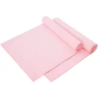 vidaXL Serviettes de sport 2 pcs Rose 140 x 70 cm