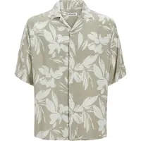 Jack & Jones Jeff Aop Resort Short Sleeve Shirt Beige L Homme
