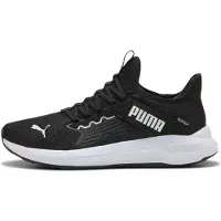 Puma Softride Enzo 5 Slip : Chaussures de sport pour femmes, modèle slip-on, couleur noire, idéales pour l'entraînement et les activités de loisirs