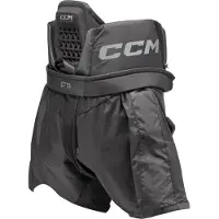CCM Hommes, Bas de sport, AXIS F9 INT Pantalon de gardien de but (Noir, INT L 160 cm) (L), Noir