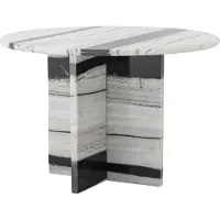 Bloomingville Table basse Rosito en marbre