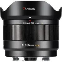 7artisans AF35mm F1.8 Fuji (FX Mount) APS-C (Fujifilm X, APS-C / DX), Objectif, Noir