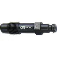 Ks Tools Adaptateur de bougie de préchauffage, M12x1,25 avec filetage extérieur, longueur 55 mm