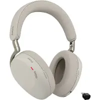 Jabra Evolve3 85 UC Link390c Casque de Bureau Sans Fil Gris