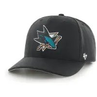 47 Nhl Cold Zone Mvp Dp San Jose Sharks Cap Noir