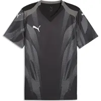 Puma Hommes, T-shirt de sport, teamFINAL Graphic+ Jersey (M), Blanc, Noir, M