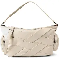 Desigual sac à épaule pour femme en polyuréthane blanc