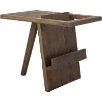 Bloomingville Table d'appoint Villum marron