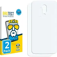 BROTECT Full-Screen Protection (2 pcs, OnePlus 6T McLaren Edition), Téléphone portable : film de protection, Transparent