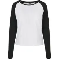 Urban Classics T-shirt noir / blanc