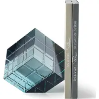 Philippi Serre-livres Tara verre cristiall (10 x 10 x 10 cm)