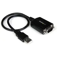 StarTech.com STARTECH Câble adaptateur USB vers série DB9 RS232 de 30 cm avec mémorisation du port de communication - M/M
