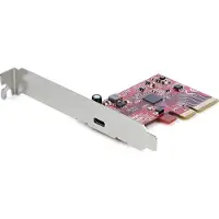 StarTech.com Pexusb321c Pci-e Expansion Card Rouge,Argenté