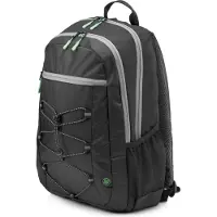 HP Active Backpack sac à dos Sac à dos normal Noir/Vert Synthétique