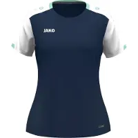 Jako T-shirt Dynamic pour femmes - 6170D, Couleur:marine/blanc/minze, Taille:M (38/40)