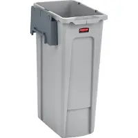 Rubbermaid 2007913 poubelle Rectangulaire Plastique Gris