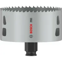 Bosch Accesorios Pc Plus Wood Hole Saw 95 Mm Argenté