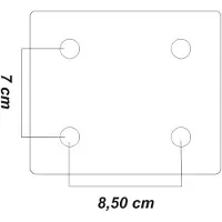 Softee Cerceau inclinable de luxe 20 mm avec 2 ressorts