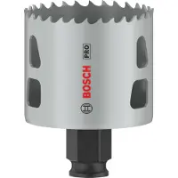Bosch Pc Plus Wood Hole Saw 56 Mm Argenté