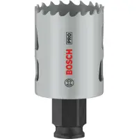 Bosch Pc Plus Wood Hole Saw 38 Mm Argenté