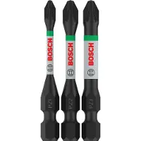 Bosch Embout de vissage PRO Pozidriv Impact Bit, PZ1, PZ2, PZ3, 55 mm, 3 pcs. (Cruciforme Pozidriv PZ)