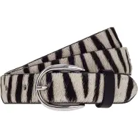Vanzetti Ceinture noir / blanc cassé