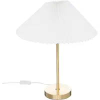 Atmosphera JILING lampe de table en origami avec abat-jour plissé, Ø 37 cm