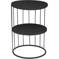 Atmosphera Boèní stùl "Kobu" Black - Créateur d'intérieur
