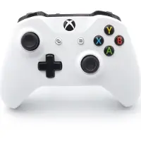 Microsoft Gaming-Pad, Kabellos, Bluetooth, Xbox One, Xbox One S, PC, Farbe : Weiß