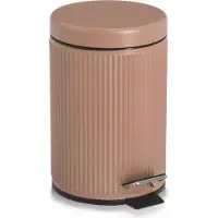 Zeller Panier de salle de bain en métal BRASS TONE, 3 l, brun