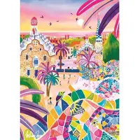 Magnolia Puzzle Park Güell - 1000 pièces jeu de pose multicolore
