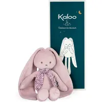 Kaloo Lapin en peluche aux longues oreilles rose Lapinoo 35 cm