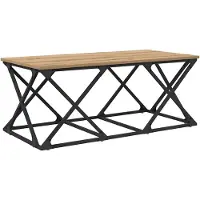 vidaXL Table basse en chêne Artisan 100 x 49 x 40 cm Bois composite