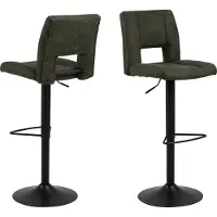 Ebuy24 Syra Tabouret de bar, vert.