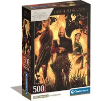 Clementoni Puzzle The House of the Dragon 500 elementów - oficjalny produkt