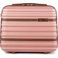 Solier Valises Kuferek Podróżny Mały Abs Stl957 Różowy, KUFEREKSTL95714PINK64639