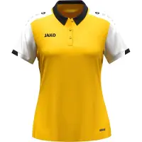 Jako Polo Dynamic , Taille:M, Coleurs:jaune/blanc/noir