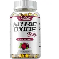 Pslalae Nitric Oxide (120 capsules) Complément alimentaire, cur, tension artérielle, circulation sanguine, santé cardiaque, énergie, endurance